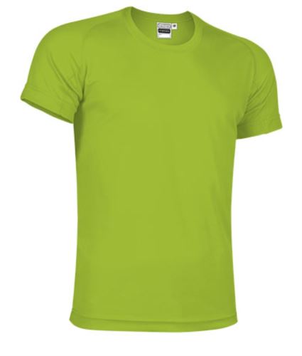 T-shirt tecnica verde fluo
