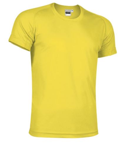 T-shirt tecnica gialla