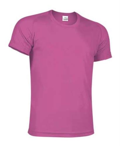 T-shirt tecnica rosa fluo