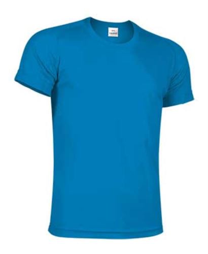 T-shirt tecnica ciano
