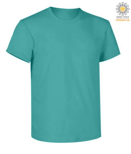 T-shirt uomo da lavoro real turquoise