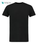 T-shirt girocollo a manica corta in Tencel LPTEC31585.NE