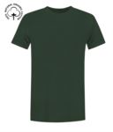 T-Shirt da lavoro organica a maniche corte, vestibilità regular fit, girocollo, certificata OEKO-TEX. Colore verde mela X-CTU01B.882