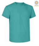 T-Shirt da lavoro maniche corte, vestibilità regular fit, girocollo, certificata OEKO-TEX. Colore burgundy X-CTU01T.733