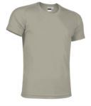 T-shirt tecnica grigio cemento VARESISTANCE.BE