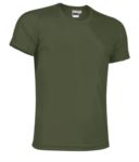 T-shirt tecnica verde militare VARESISTANCE.VEMI
