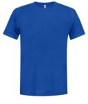 T-Shirt a maniche corte azzurro royal JR991512.AZZ