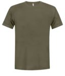 T-Shirt a maniche corte grigio melange JR991520.VEM