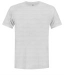 T-Shirt a maniche corte grigio melange JR991511.GRM