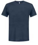 T-Shirt a maniche corte blu navy JR991523.AV