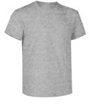 T-shirt da lavoro, collo in costina con Elastane, colore bianco X-CTU002.620