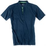 Vestiario per lavoro per aziende, Polo da lavoro Lugano, Polo manica corta verde VABRONX.BLU