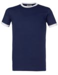 T-shirt girocollo bicolore ROHH149.BLB