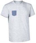 indumenti da lavoro imbianchino abiti promozionali Milano T-shirt con taschino bianca JR991081.GR