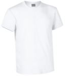 T-shirt girocollo a manica corta colore grigio mélange VARACING.BI