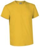 T-shirt girocollo a manica corta colore girasole VARACING.GIR