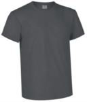T-shirt girocollo a manica corta colore grigio mélange VARACING.GRA