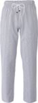 Pantaloni cuoco, elastico sulla vita con laccio, colore quadri bianchi ROMP0303.GA