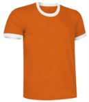 T-shirt girocollo bicolore CA20119U.ARB