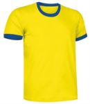 T-shirt girocollo bicolore CA20119U.GIB