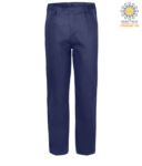 Pantaloni da lavoro 100% Cotone Massaua colore blu PPSTX02101.BL