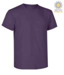 T-Shirt da lavoro maniche corte, vestibilità regular fit, girocollo, certificata OEKO-TEX. Colore burgundy X-CTU01T.351